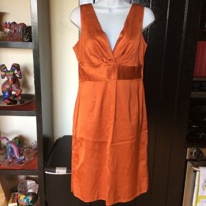 Donna Ricco Burnt Orange Dress
